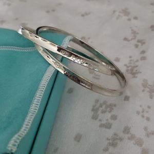 Tiffany & Co 1837 Interlocking Bangle Bracelet Set